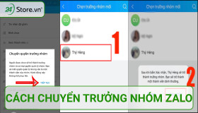 Hướng dẫn cách chuyển trưởng nhóm Zalo trên iPhone máy tính cực dễ