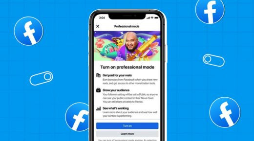 Cách bật/tắt chế độ chuyên nghiệp của Facebook trên iPhone