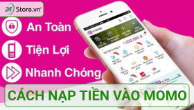 Cách nạp tiền vào MoMo qua Circle K, GS25, MasterCard cực dễ