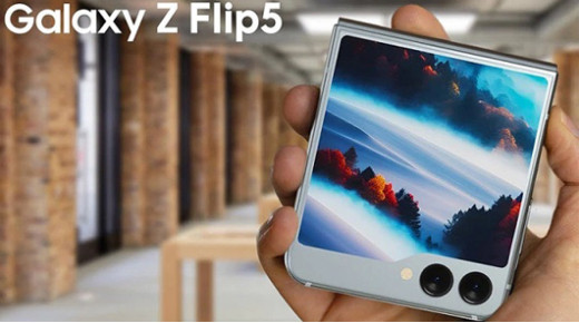 Samsung Galaxy Z Flip5: Hé lộ thiết kế độc đáo với màn hình phụ lớn