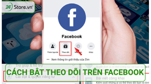 Cách bật theo dõi trên Facebook bằng điện thoại máy tính SIÊU DỄ