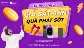 iPhone 14 Pro Max 256GB - Giá sát sàn - Quà phát sốt