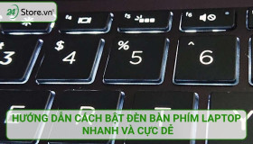 Hướng dẫn cách bật đèn bàn phím laptop NHANH và cực dễ