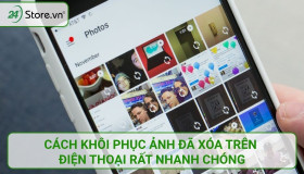 Cách khôi phục ảnh đã xóa trên điện thoại rất NHANH CHÓNG