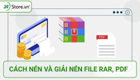 Cách nén, giải nén file zip, rar, PDF, Word ĐƠN GIẢN nhất