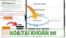 Cách xóa tài khoản Mi Cloud khi quên mật khẩu SIÊU DỄ DÀNG