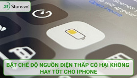 Bật chế độ nguồn điện thấp có hại không hay TỐT cho iPhone