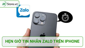 Cách hẹn giờ hẹn giờ gửi tin nhắn Zalo trên iPhone ĐƠN GIẢN