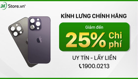 Kính lưng iPhone chính hãng giá rẻ 24hStore