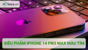 Siêu phẩm iPhone 14 Pro Max màu tím đang cháy hàng CỰC HOT