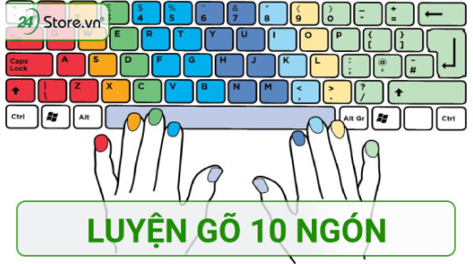Top 12 web luyện gõ 10 ngón văn bản tiếng Việt online HIỆU QUẢ