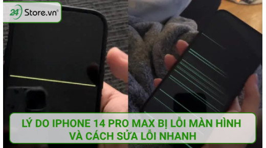 Lý do iPhone 14 Pro Max bị lỗi màn hình và cách khắc phục NHANH