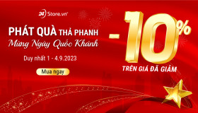 Phát quà thả phanh - Mừng ngày Quốc Khánh