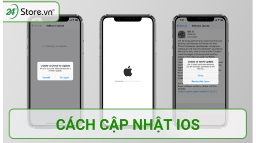 Cách cập nhật iOS trên iPhone và máy tính NHANH NHẤT