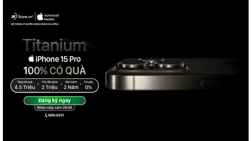 Hướng dẫn đăng ký nhận thông tin iPhone 15 - 100% có quà