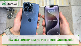Sửa mặt lưng iPhone 15 Pro CHÍNH HÃNG GIÁ SỐC