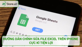 Hướng dẫn chỉnh sửa file Excel trên iPhone cực kì TIỆN LỢI