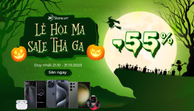 Lễ hội ma - SALE thả ga - Giảm đến 55%