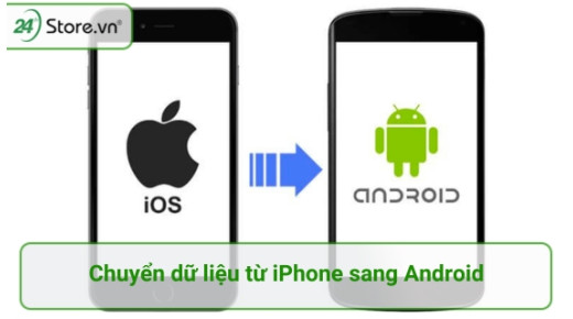 Hướng dẫn chuyển dữ liệu từ iPhone sang Android ĐƠN GIẢN bằng nhiều cách