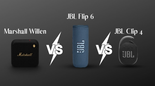 Loa Marshall Willen vs. JBL Flip 6 vs. JBL Clip 4: Chọn thời lượng phát ấn tượng, chất âm vượt trội hay tính di động cao?
