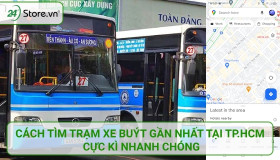 Cách tìm trạm xe buýt GẦN nhất tại TP.HCM cực kì nhanh chóng