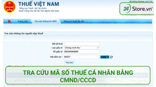 Hướng dẫn tra cứu mã số thuế cá nhân ĐƠN GIẢN