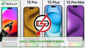Dung lượng Pin iPhone 15 series? Liệu có vượt qua bài Test của chuyên gia?