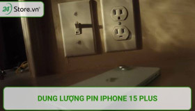Dung lượng pin iPhone 15 Plus: Vượt trội hơn cả phiên bản iPhone 15 Pro?