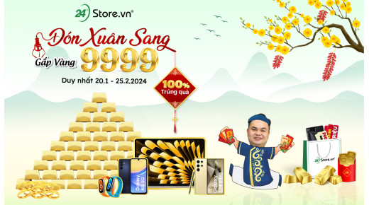 Đón Xuân sang - Gắp Vàng 9999!