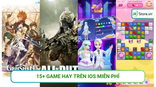 TOP 15+ Game hay trên iOS miễn phí 2025