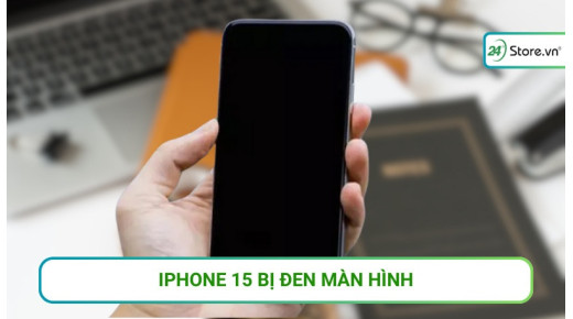 iPhone 15 bị đen màn hình nhưng vẫn có tiếng