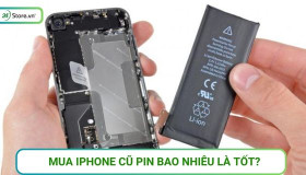 Mua iPhone cũ pin bao nhiêu là tốt nhất?