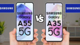 Galaxy A55 5G vs. Galaxy A35 5G: Chênh nhau 1 triệu, nên chọn Samsung nào?
