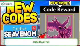 Code Blox Fruit (Blox Piece) update 04/2025 x2 EXP, reset chỉ số mới