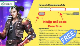 Code Free Fire tháng 04/2025 MỚI NHẤT, cách nhập Code FF vĩnh viễn