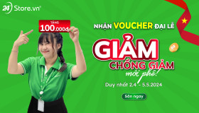 Nhận VOUCHER Đại Lễ - GIẢM CHỒNG GIẢM mới phê!