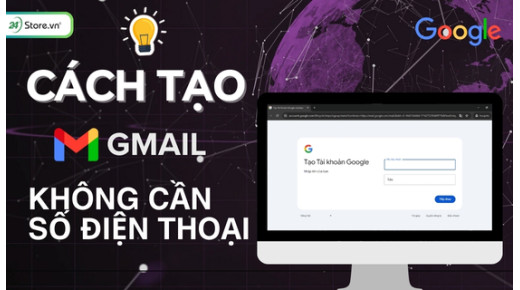 Cách tạo Gmail không cần số điện thoại 2025 cực ĐƠN GIẢN