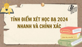 3 trang web tính điểm xét học bạ THPT 2025 chính xác nhất