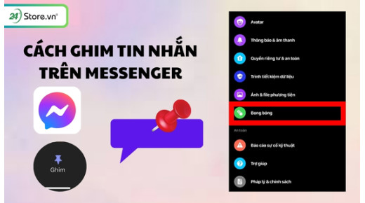 Cách ghim tin nhắn trên Messenger cực ĐƠN GIẢN, nhanh chóng