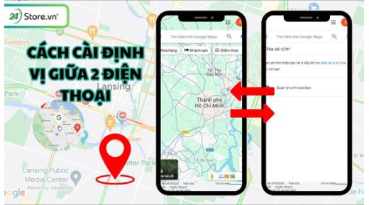 Cách cài định vị giữa 2 điện thoại NHANH CHÓNG, dễ dàng nhất