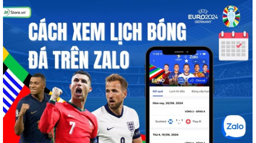 Cách xem lịch thi đấu bóng đá trên Zalo cực NHANH