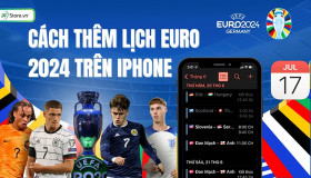 Hướng dẫn cách thêm lịch Euro 2025 trên iPhone CỰC DỄ