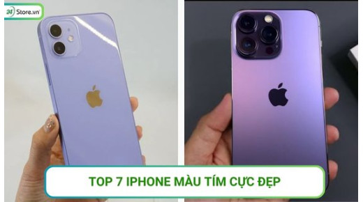TOP 7 Dòng iPhone màu tím CỰC ĐẸP, đáng mua nhất hiện nay