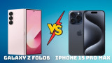 Samsung Galaxy Z Fold6 vs. iPhone 15 Pro Max: Đại chiến AI