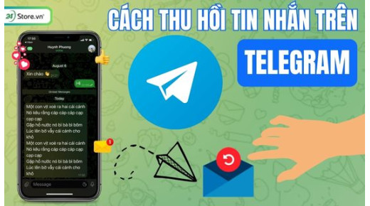 Cách thu hồi tin nhắn trên Telegram cực đơn giản, NHANH