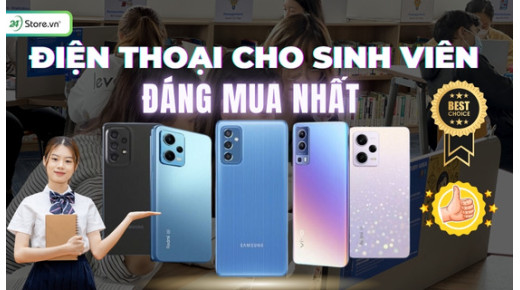 TOP 15+ Điện thoại cho sinh viên GIÁ RẺ đáng mua nhất 2025