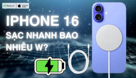 iPhone 16 sạc nhanh bao nhiêu W? Dùng cổng sạc gì? Sạc đầy bao lâu?