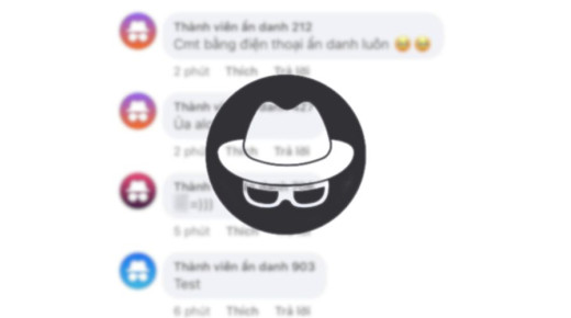 HOT: Facebook đã cập nhật tính năng bình luận ẩn danh tại Việt Nam