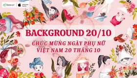 599+ Mẫu Background 20/10 đẹp và Ý NGHĨA nhất