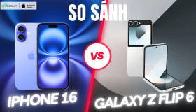 So sánh iPhone 16 và Galaxy Z Flip 6: Nên chọn máy nào tốt hơn?